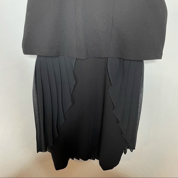 BCBGENERATION Black Pleated Skirt Dress Medium - Picture 5 of 13